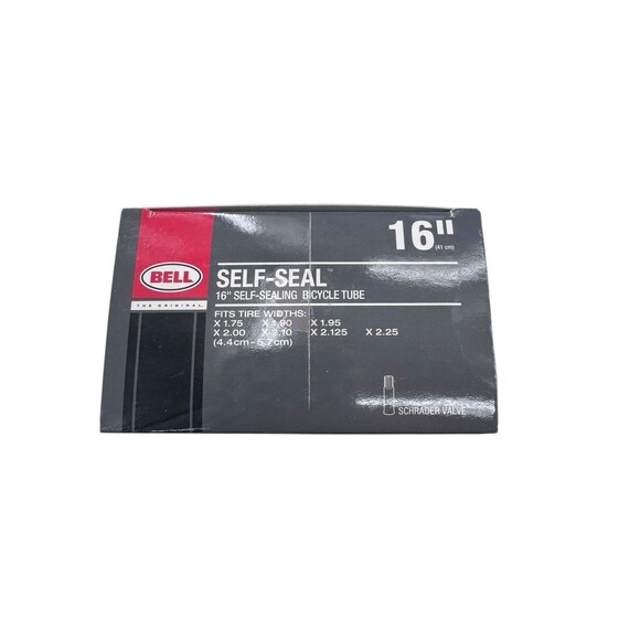 2 - Bell Standard and Self Sealing Bike Tubes 16"x1.75-2.25" Schrader - Picture 3 of 6